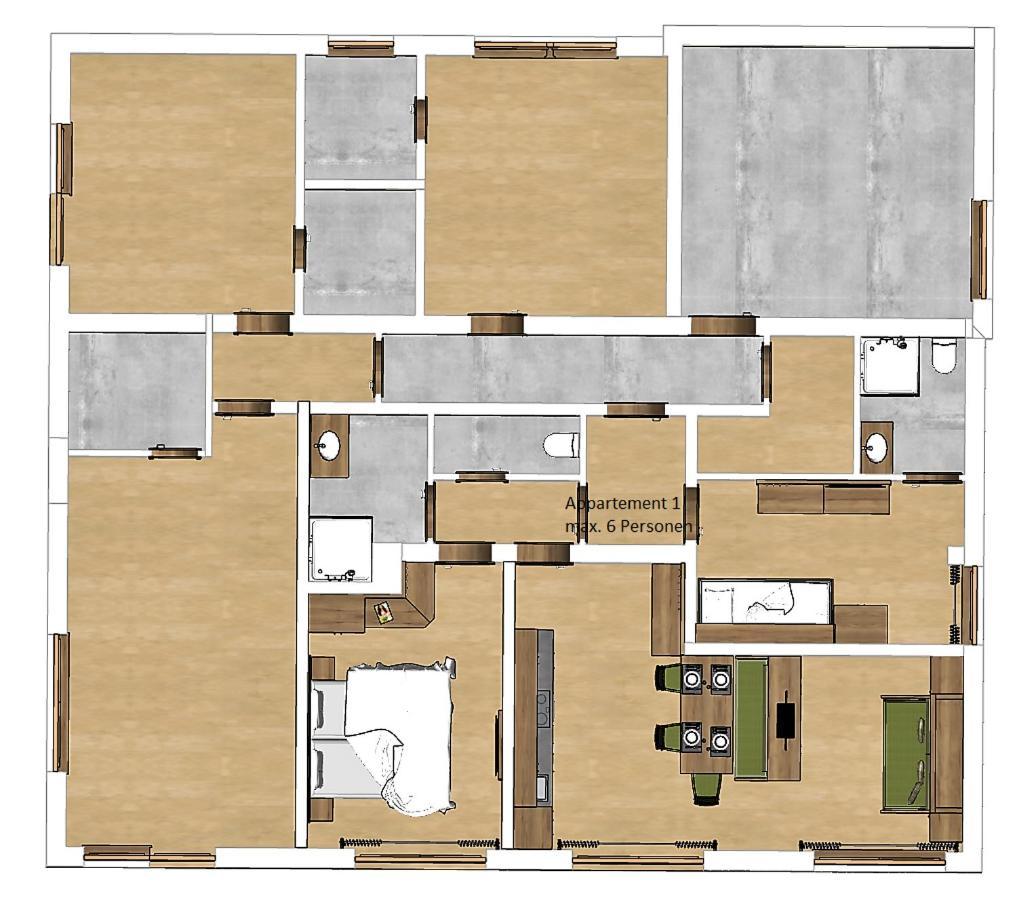 Appartements Alpin Saalbach-Hinterglemm Værelse billede