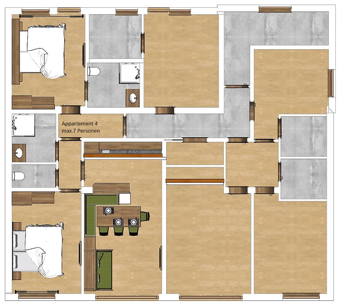 Appartements Alpin Saalbach-Hinterglemm Værelse billede