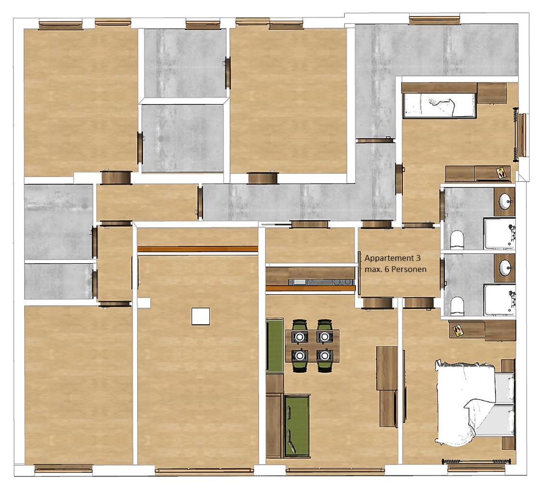 Appartements Alpin Saalbach-Hinterglemm Værelse billede
